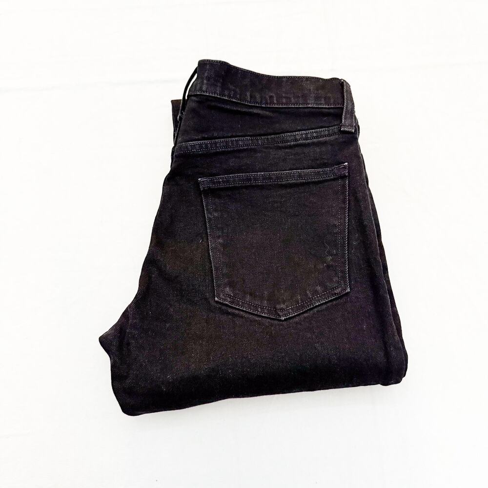 Vince DM 01 Black Straight Leg Zip Fly Denim Jeans Size 29